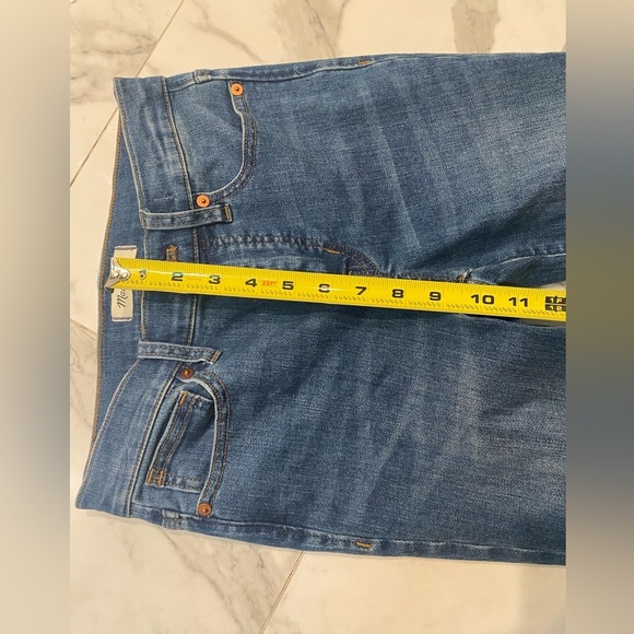 EUC Madewell 9” Midrise Skinny Jeans, medium blue wash, 24” waist, XS 👖 - Picture 7 of 11